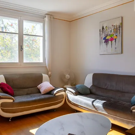 شقة Climatise Avec Jardin *